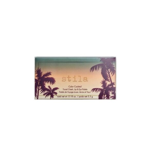 STILA - NWT - Color Cocktail Travel Cheek, Lip & Eye Palette/"Tequila Sunrise" - Picture 14 of 14